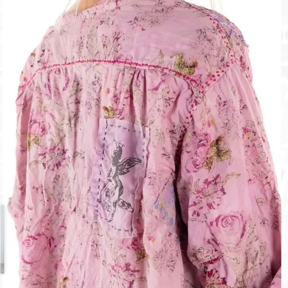 Magnolia Pearl Laurel Shirt Cabbage Rose - Picture 6 of 15